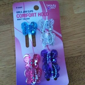 Butterfly hair barrettes